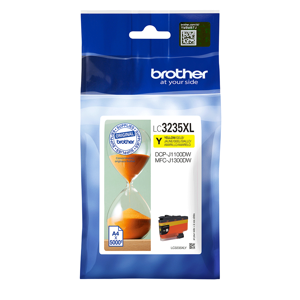 Genuine Brother LC3235XLY Ink Cartridge - Yellow